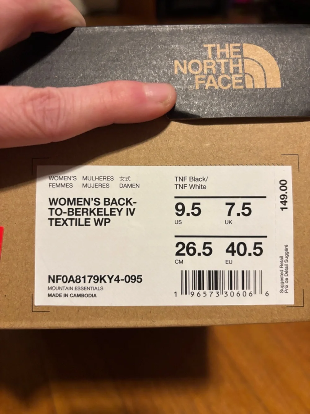 The North Face these are